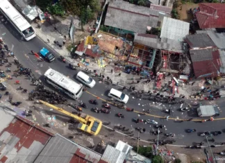 Sebanyak 331 Lapak PKL Di Kawasan Wisata Puncak Bogor Ditertibkan