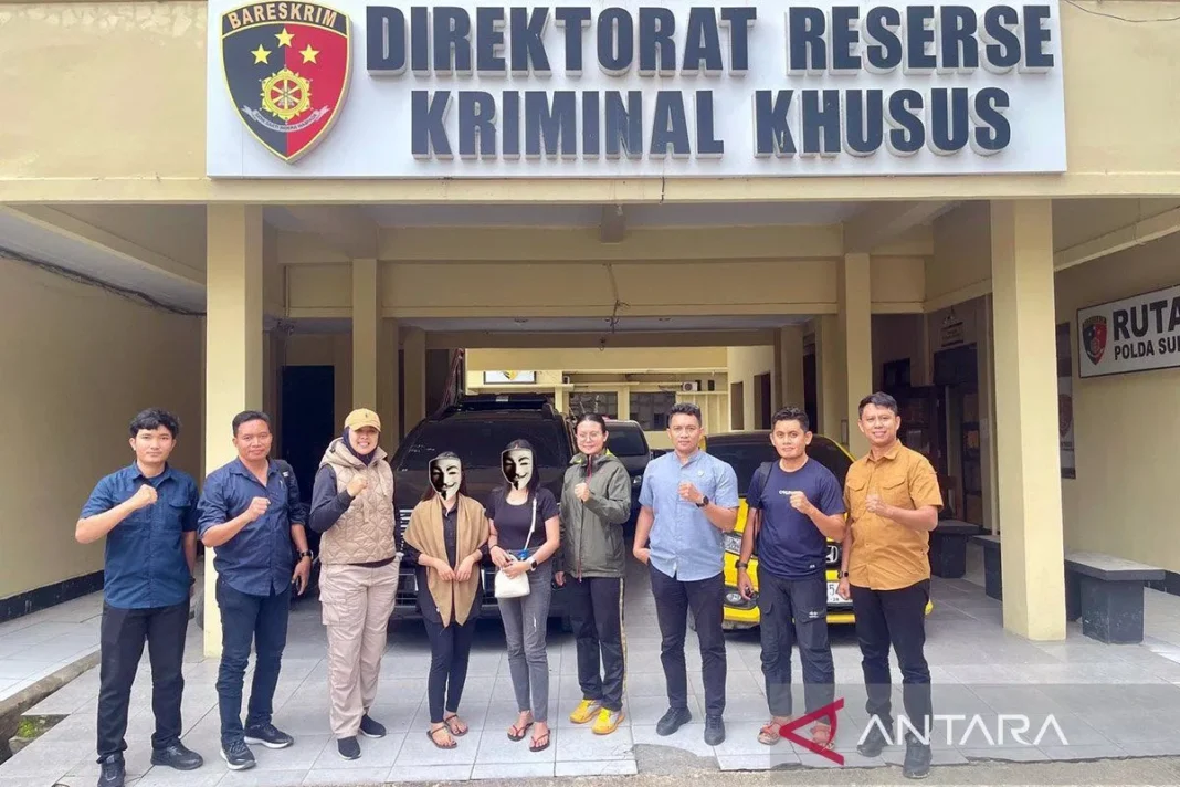 dua wanita promosikan judol ditangkap polda sulsel