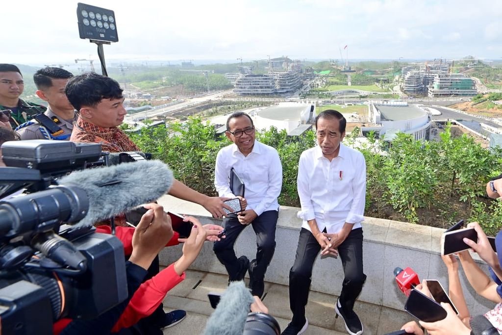 jokowi di IKN