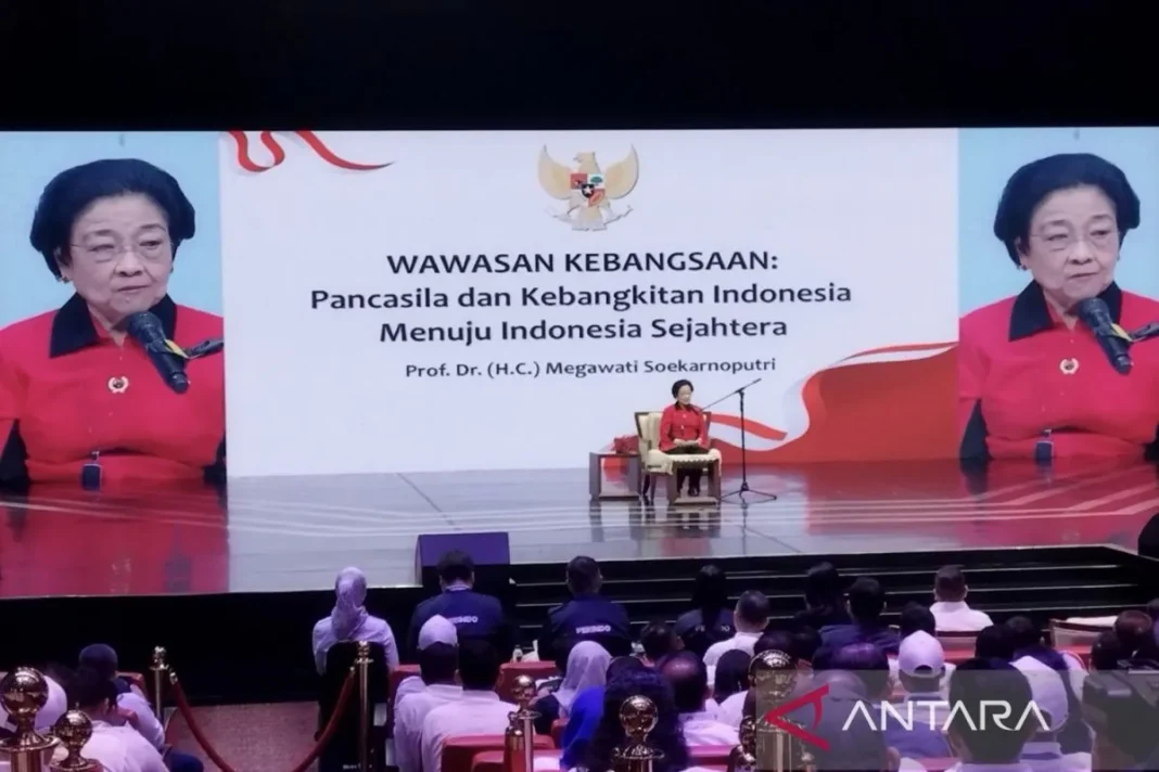 megawati pesan ke hasto jangan takut ditangkap