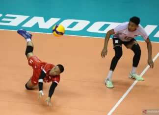 Tim Bola Voli Putra U-20 Indonesia Dikalahkan Tim Jepang