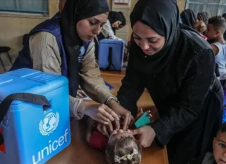 UNRWA Serukan “Jeda Kamanusiaan” Untuk Berikan Vaksin Polio Ke Anak-anak Gaza