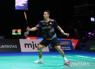 Jonatan Christie Melangkah Mulus Ke Babak Perempat Final Di Arctic Open 2024 Finlandia