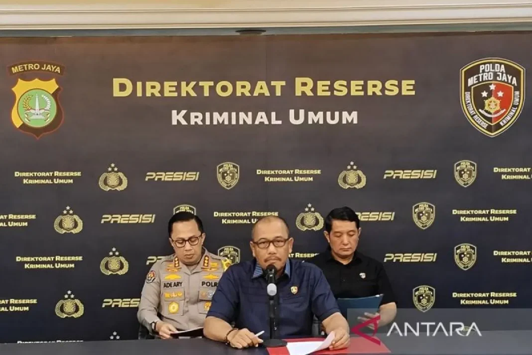 Dirreskrimum Polda Metro Jaya Kombes Pol. Wira Satya Triputra
