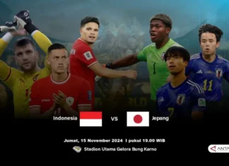 Sejarah Mencatat Beberapa Kali Kemengan Timnas Indonesia Melawan Jepang
