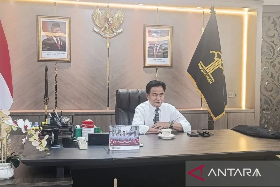 Menko Kumham Imipas Yusril Ihza Mahendra