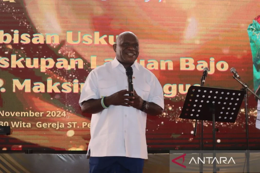 Menteri Hukum dan Hak Asasi Manusia (HAM) Natalius Pigai.