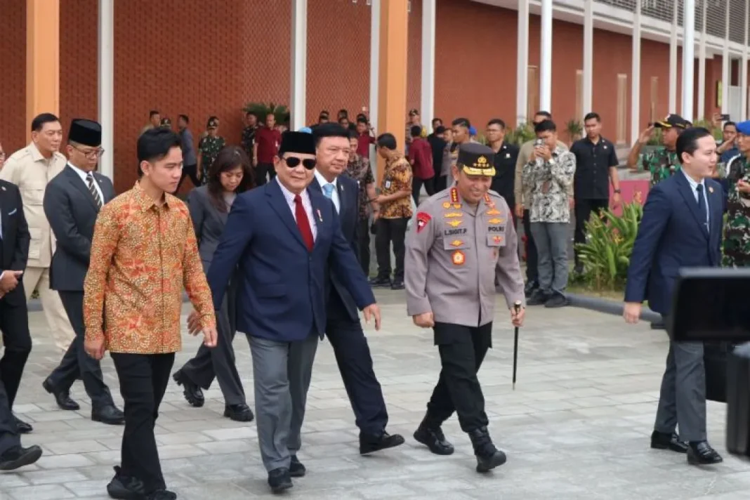 Presiden RI Prabowo Subianto didampingi Wakil Presiden Gibran Rakabuming Raka