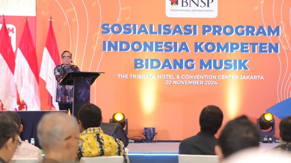 Wamenaker dalam Sosialisasi Program Indonesia Kompeten Bidang Musik