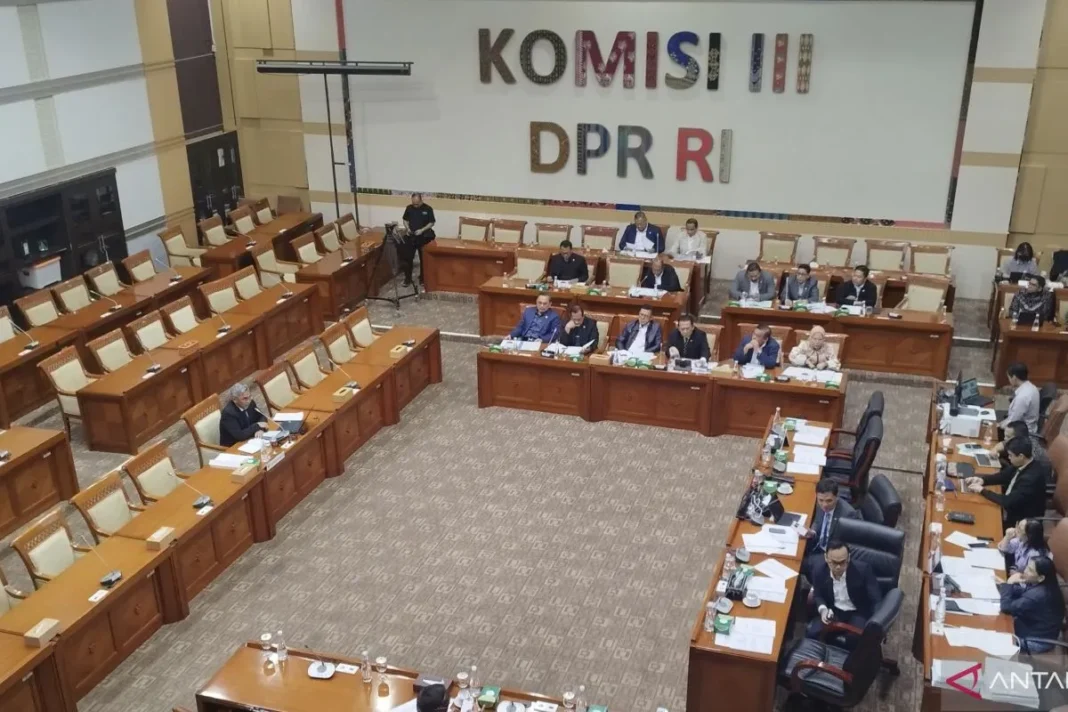 a komisi III DPR RI Uji Kelayakan Capim KPK