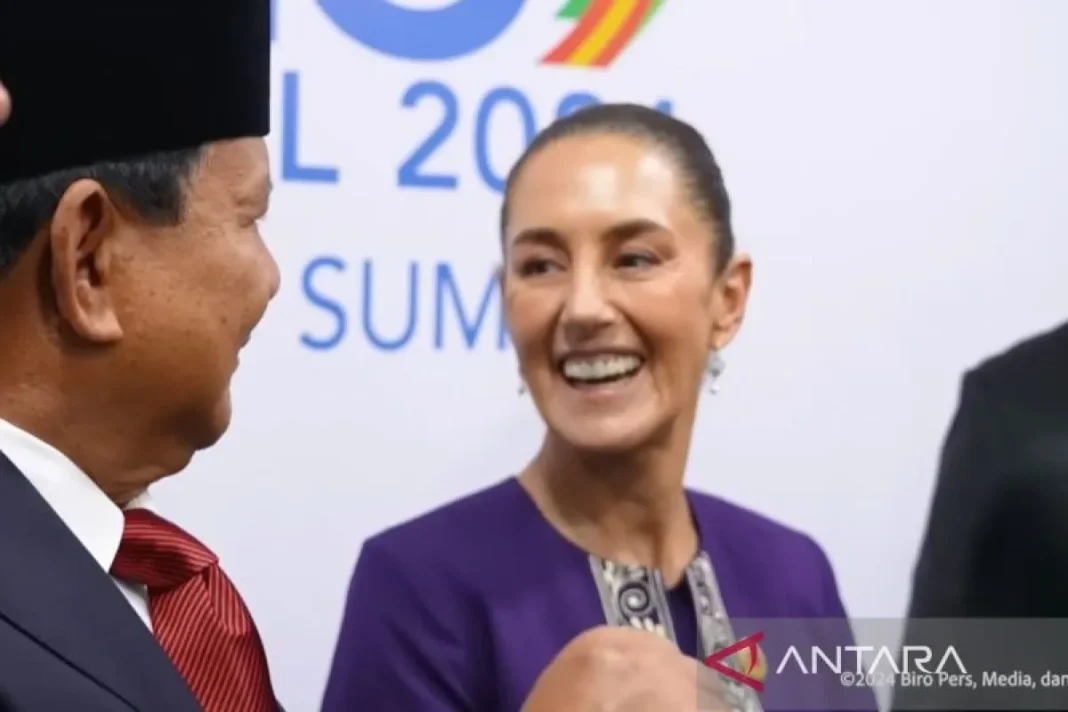 a prabowo dan presiden meksiko