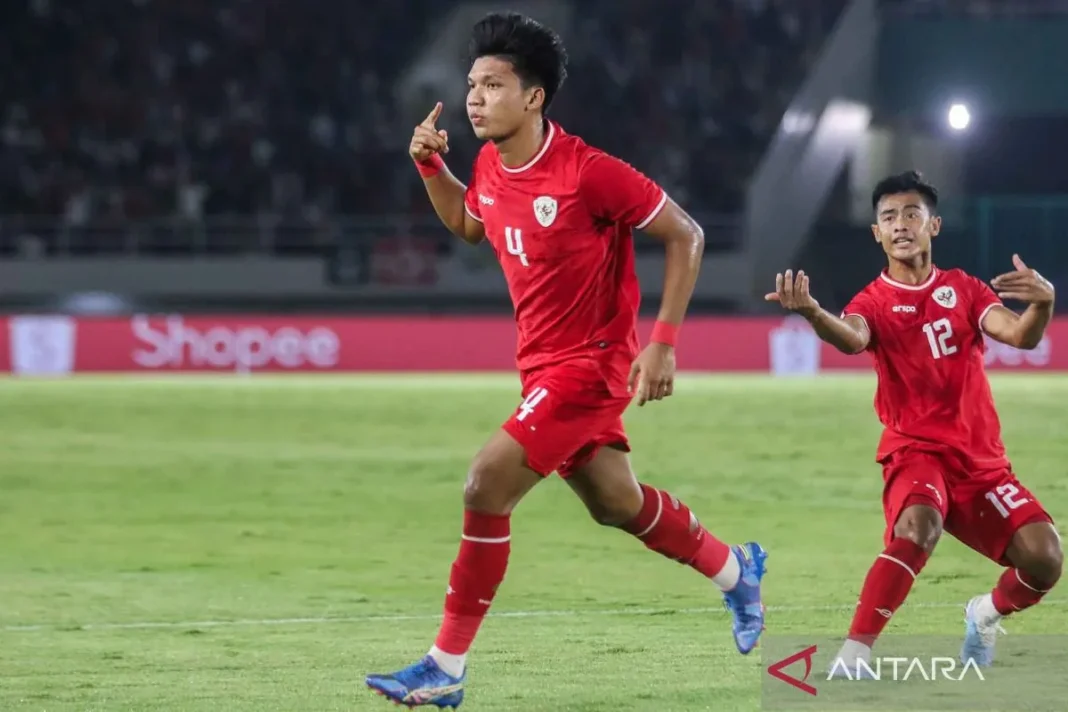 Indonesia ditahan imbang Laos, 3-3