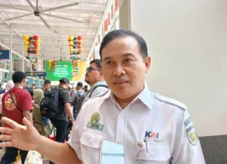 KAI Perketat Pengamanan Stasiun Pasar Senen Saat Libur Nataru