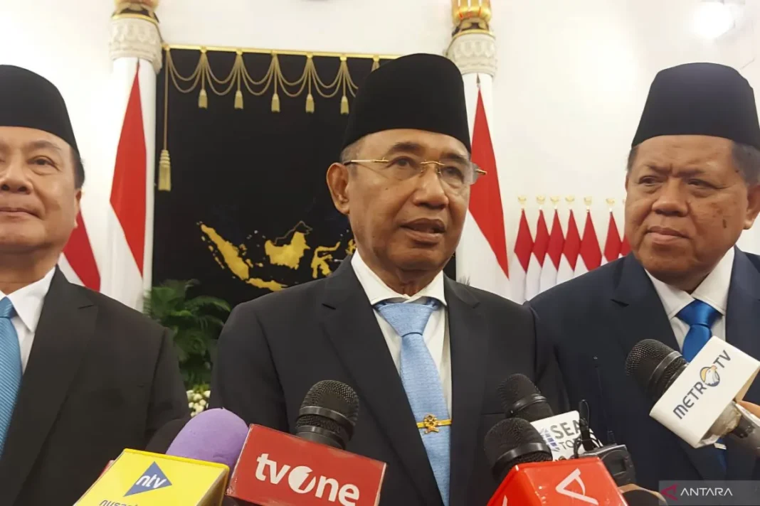 Kepala Dewan Pengawas Komisi Pemberantasn Korupsi KPK periode 2024-2029 Gusrizal di Istana Negara, Jakarta, Senin