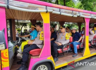 Libur Nataru, Wakapolda Metro Jaya Tinjau Pengamanan Di TMII