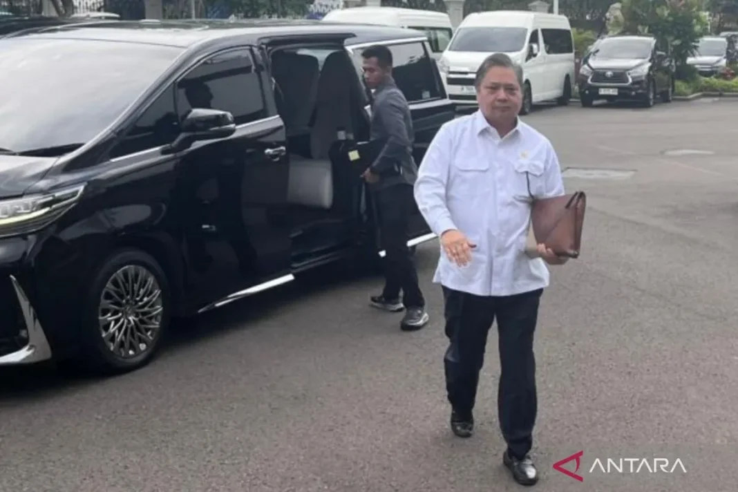 Menko Perekonomian hingga Menkeu menghadap Presiden di Istana