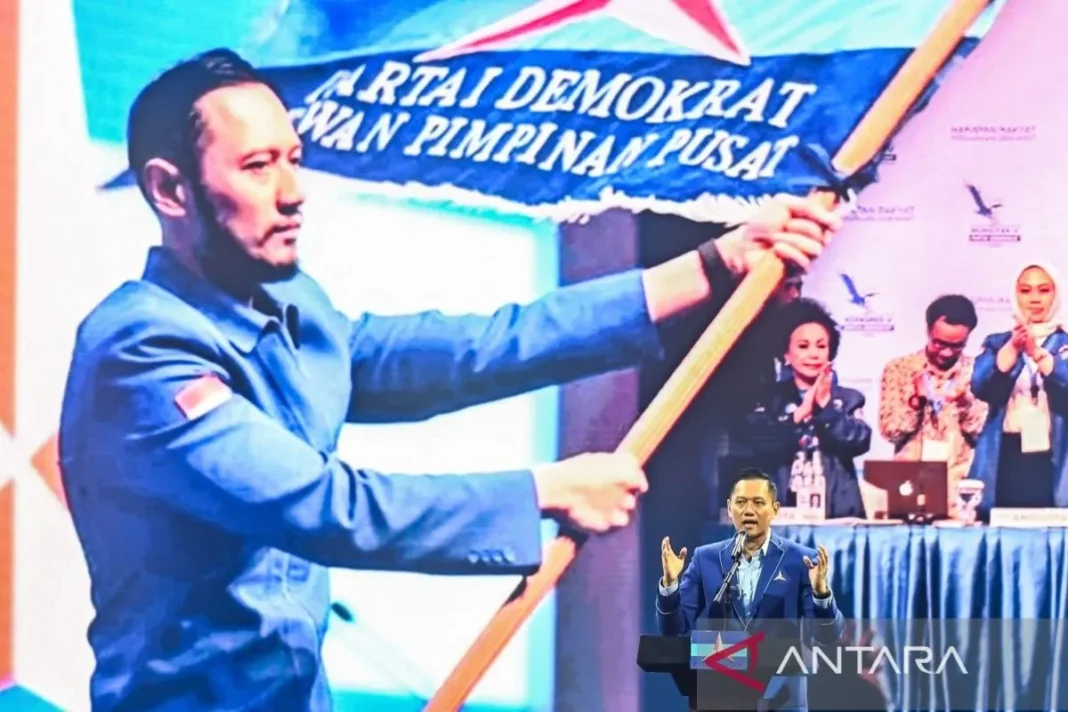 AHY senang Puan hadiri Penutupan Kongres VI DPP Partai Demokrat