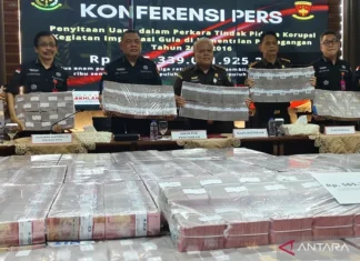 Kejagung Sita Uang Rp565 Miliar dalam Kasus Importasi Gula