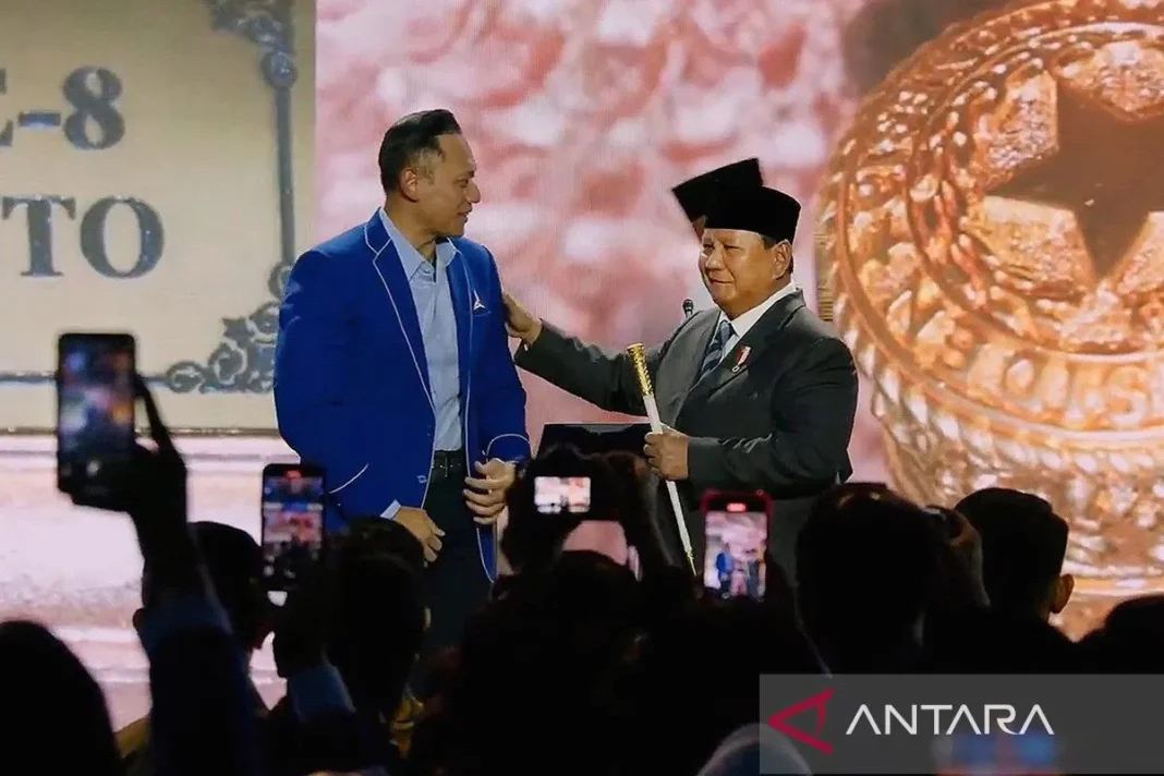 Prabowo, Ada Presiden SBY, siapa tahu ada Presiden AHY