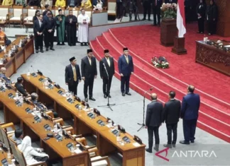 Rapat Paripurna DPR Setujui Pelantikan PAW Empat Anggota