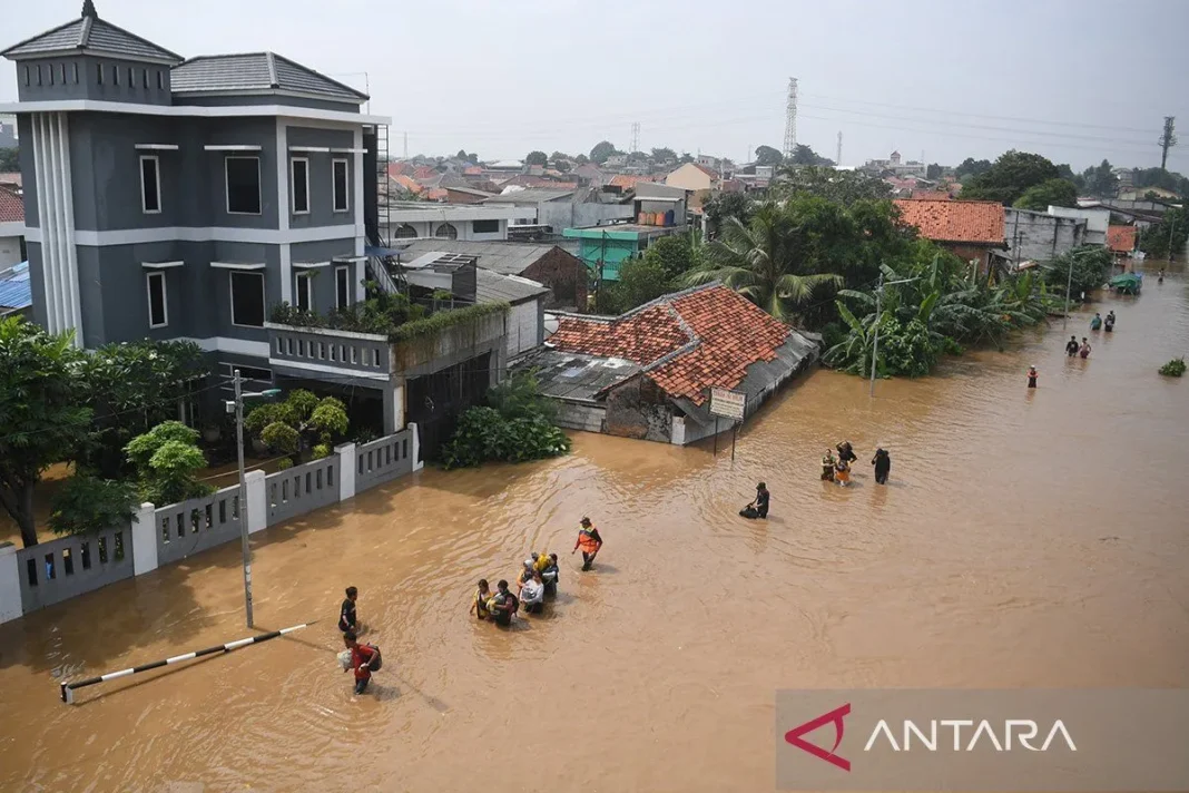 29 RT di Jakarta kembali terendam banjir hingga mencapai 2,5 meter