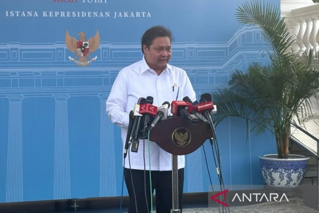 Airlangga laporkan kondisi perekonomian Indonesia masih kuat