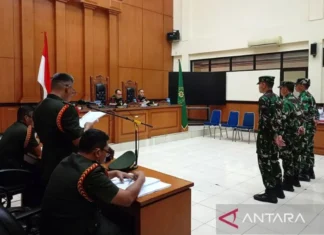 Dua Penembak Bos Rental Dituntut Penjara Seumur Hidup dan Dipecat