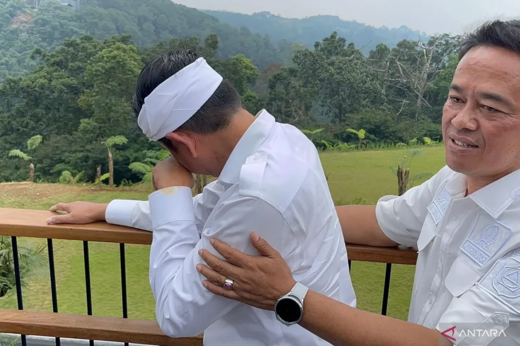Gubernur Jabar menangis lihat alih fungsi lahan ugal-ugalan di Puncak