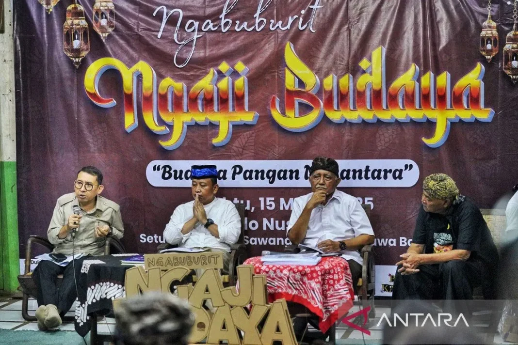 Menteri Kebudayaan bahas kuliner sebagai wujud ekspresi budaya