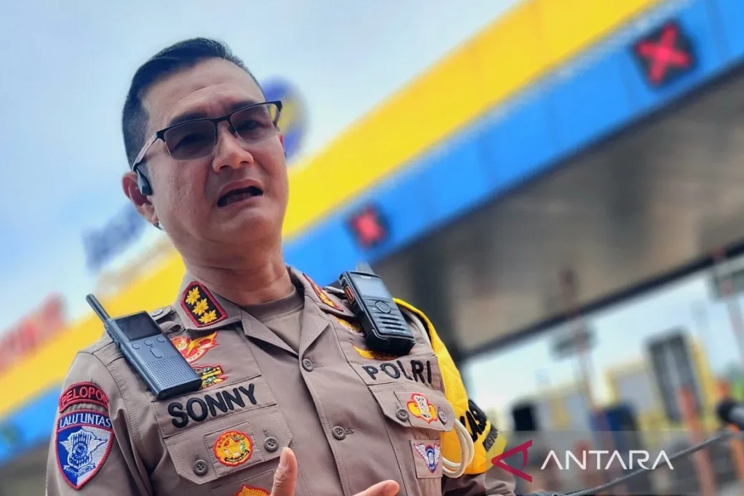 One way di Tol Kalikangkung diakhiri setelah arus turun signifikan