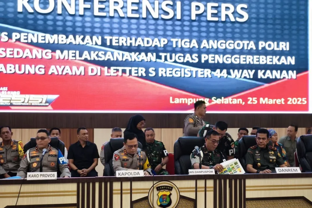 Polda Lampung, Satu polisi jadi tersangka pada kasus sabung ayam
