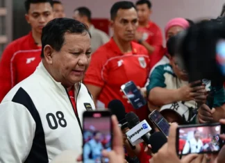 Prabowo: Timnas Indonesia Berjuang Keras Kalahkan Bahrain