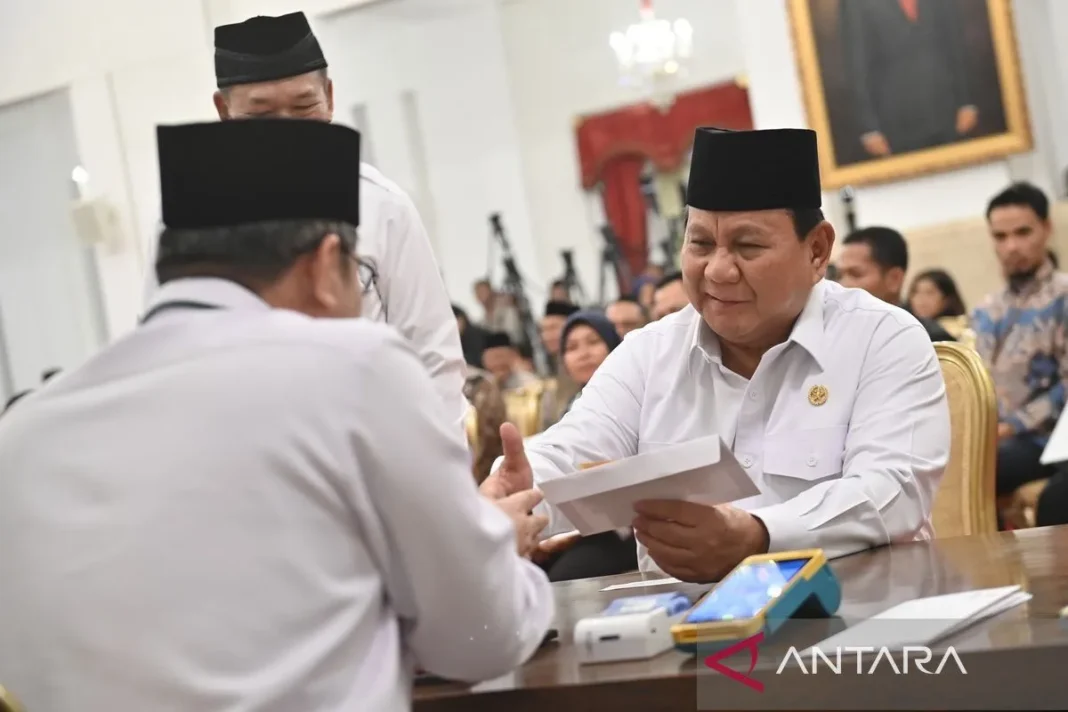Prabowo apresiasi peran Baznas untuk Palestina dan Timur Tengah