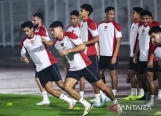 Timnas Indonesia Jalani Latihan Perdana untuk Melawan Australia