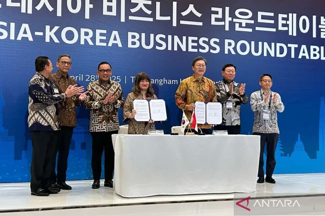 Indonesia-Korsel perkuat kerja sama sektor hilirisasi industri