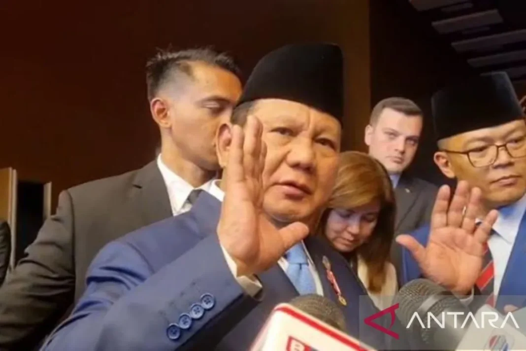 Prabowo tegaskan RI tetap netral, berharap AS-China capai kesepakatan
