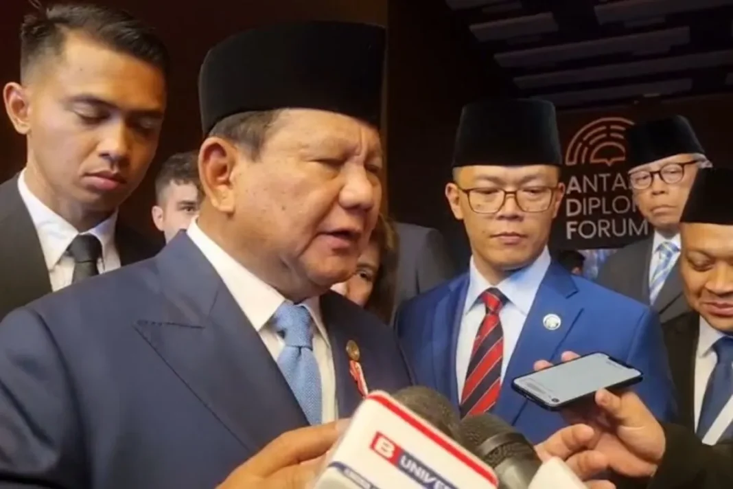 Prabowo telah meminta waktu Trump untuk bertemu