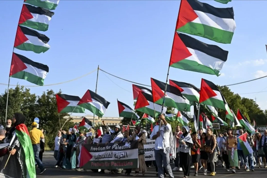 Eropa bersatu gelar aksi massa tolak serangan Israel di Jalur Gaza
