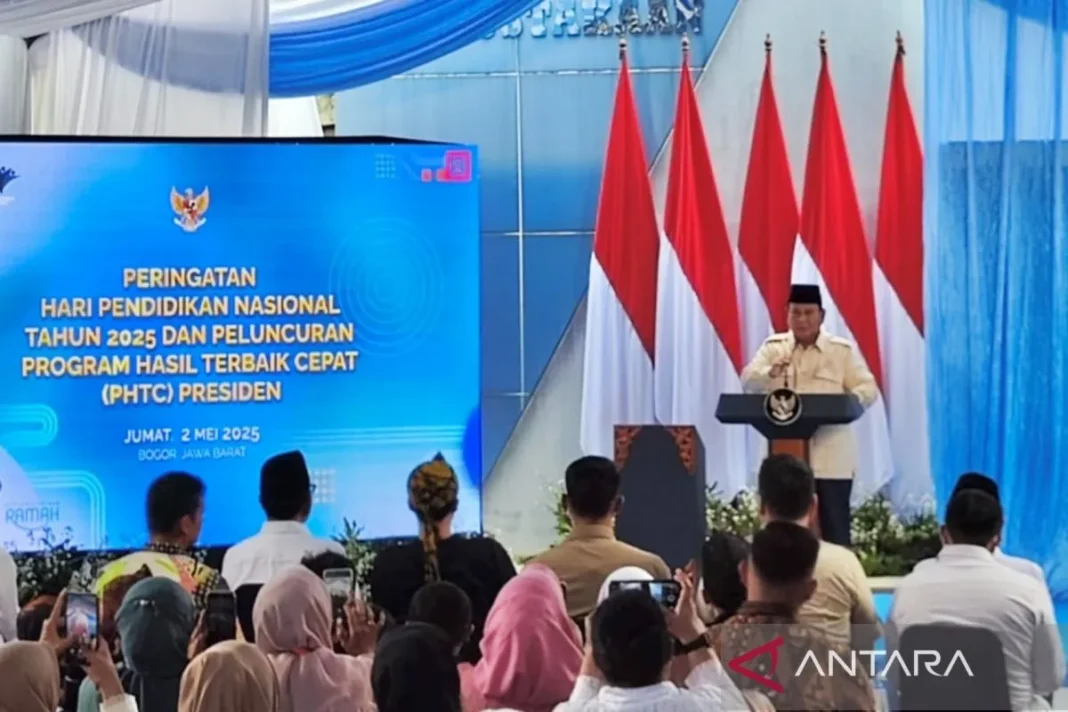 Hardiknas 2025, Presiden sampaikan Terima kasih para guru seluruh Indonesia