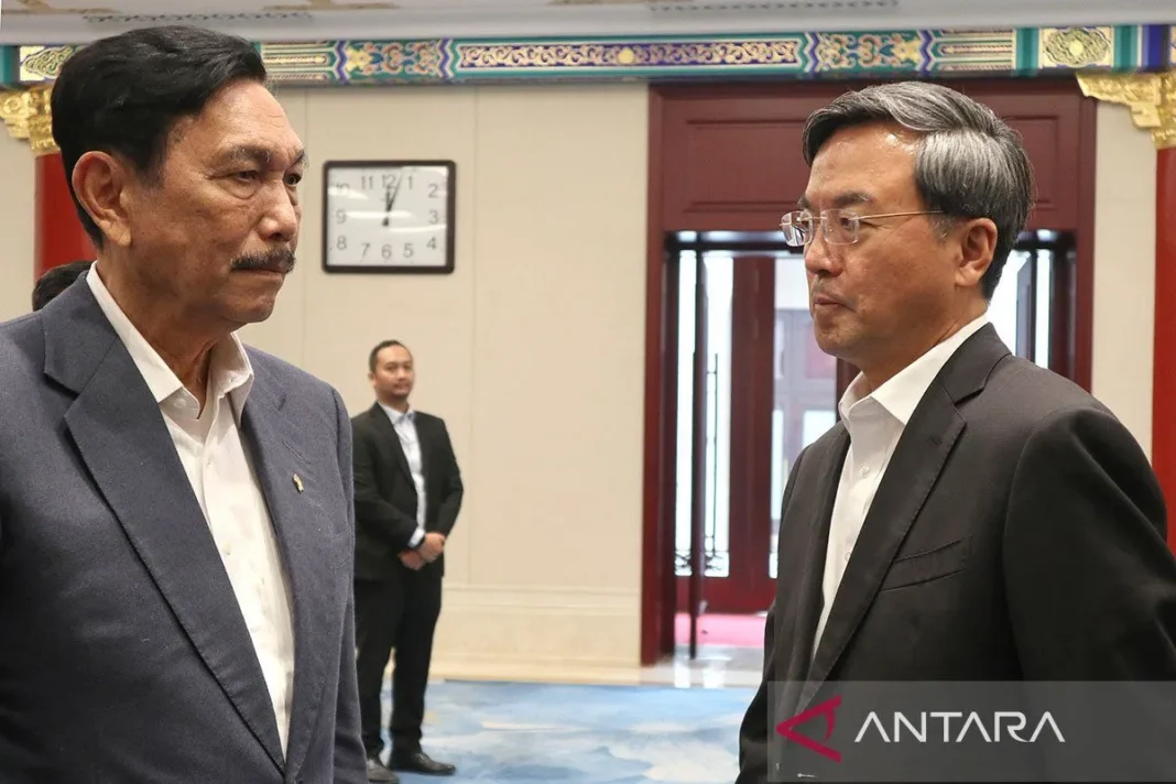Luhut bilang China merasa puas dengan investasinya di Indonesia