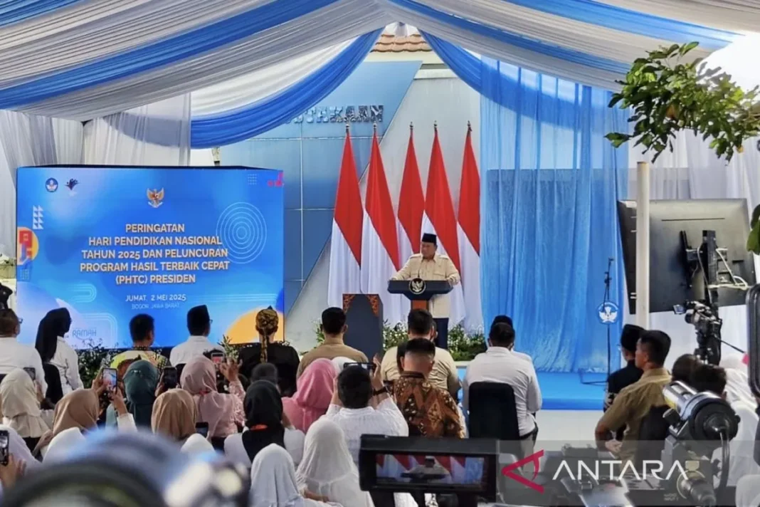 Presiden katakan Rapat-rapat selalu pikirkan perbaikan kualitas pendidikan