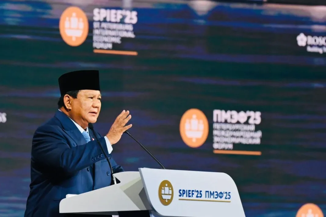 Di SPIEF, Prabowo Be tegaskanrteman tak berarti korbankan kepentingan nasional