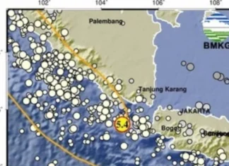 Gempa Guncang Sejumlah Wilayah di Lampung Rabu Pagi