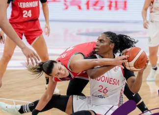 Tim Basket Putri Indonesia Terdegradasi usai Kalah Lawan Lebanon dalam Piala Asia Putri