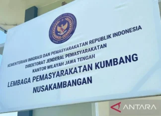 Kemenimipas: Lapas Baru di Nusakambangan Berkapasitas 1.500 Orang