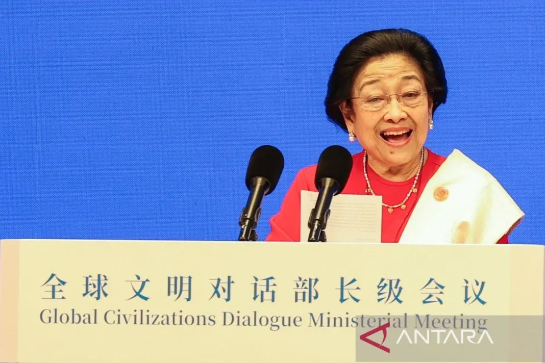 Megawati ingatkan dunia soal Dasa Sila Bandung dan Palestina