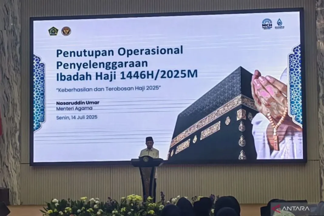 Menteri Agama tutup operasional haji 2025