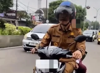 Polisi Tilang Wakil Wali Kota Serang karena Bonceng Anak Tanpa Helm