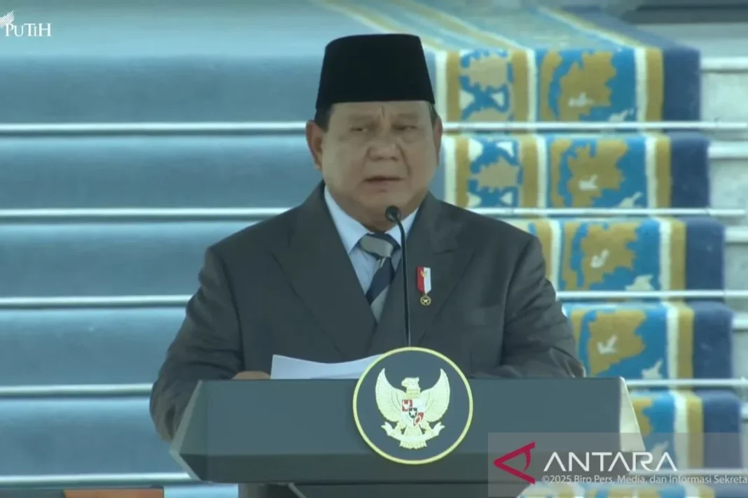 Prabowo ke Perwira remaja TNI-Polri Jadilah pejuang dicintai rakyat