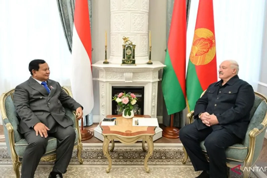 Prabowo kunjungi kediaman Presiden Belarusia usai Putin dan Xi Jinping